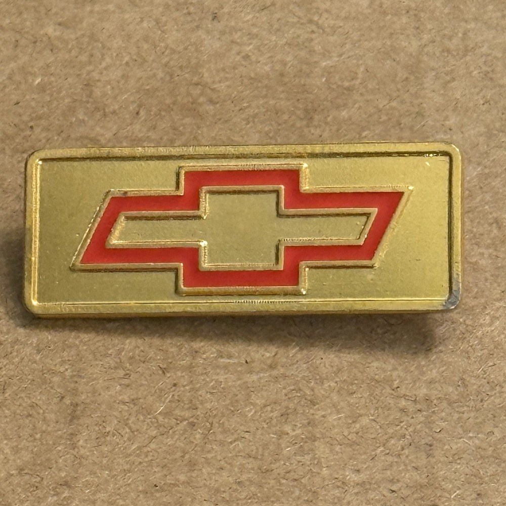 Chevy Chevrolet Bowtie Logo Car Automobile Lapel Clasp Pin
